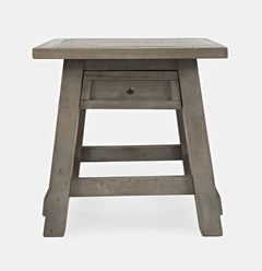 Outer Banks Driftwood Power End Table - Ornate Home