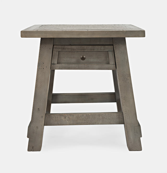 Outer Banks Driftwood Power End Table - Ornate Home