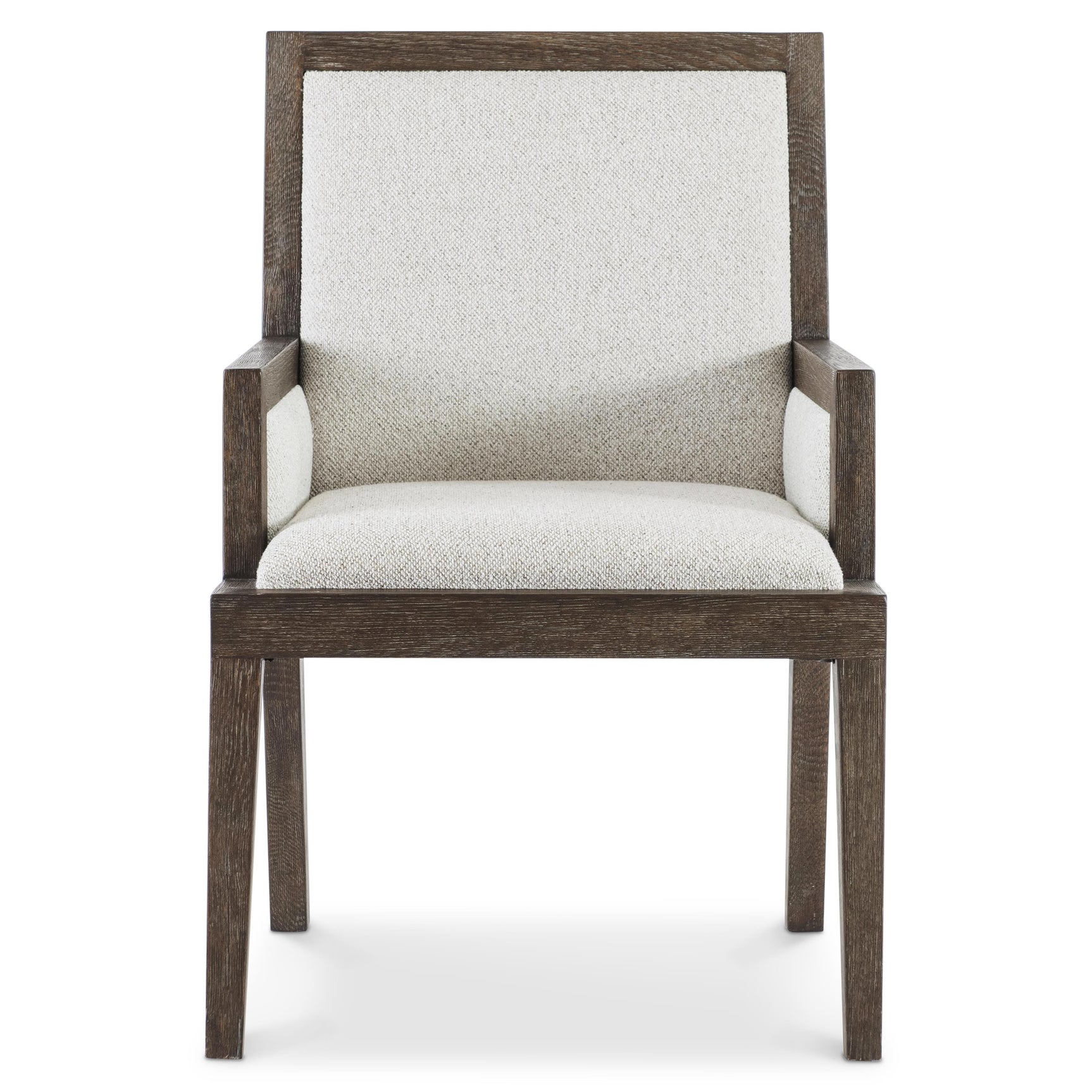 Outline Cassel/White/Cream Arm Chair (23.38" x 25" x 35.25") - Ornate Home