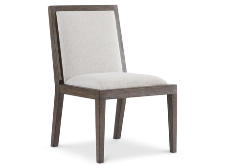 Outline Cassel/White/Cream Side Chair (22.5" x 25.25" x 35.25") - Ornate Home