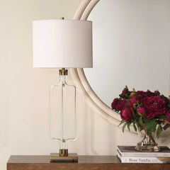 Outline Cordless Gold LED Table Lamp - Ornate Home