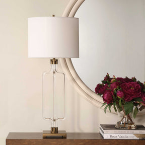 Outline Cordless Gold LED Table Lamp - Ornate Home