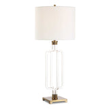 Outline Cordless Gold LED Table Lamp - Ornate Home
