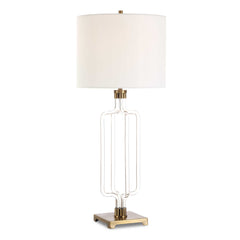 Outline Cordless Gold LED Table Lamp - Ornate Home