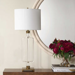 Outline Cordless Gold LED Table Lamp - Ornate Home