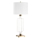 Outline Cordless Gold LED Table Lamp - Ornate Home
