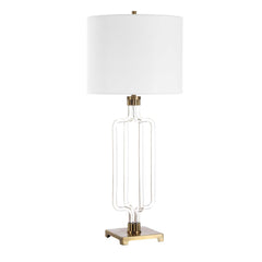 Outline Cordless Gold LED Table Lamp - Ornate Home