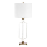 Outline Cordless Gold LED Table Lamp - Ornate Home