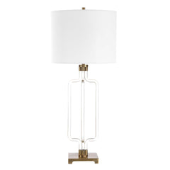 Outline Cordless Gold LED Table Lamp - Ornate Home