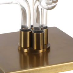 Outline Cordless Gold LED Table Lamp - Ornate Home