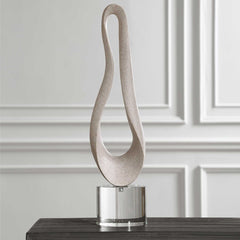 Oval Harmony Brown Sculpture - Ornate Home