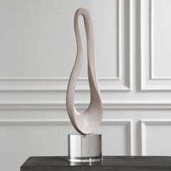 Oval Harmony Brown Sculpture - Ornate Home