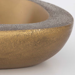 Ovate Brass Bowls (Set of 2) - Ornate Home