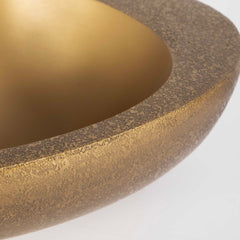 Ovate Brass Bowls (Set of 2) - Ornate Home