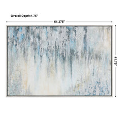 Overcast Multicolor Abstract Art - Ornate Home