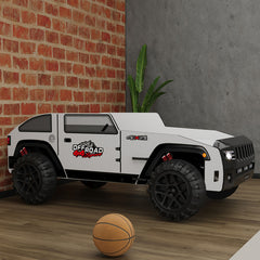 Overlander Black/White Car Bed - Ornate Home
