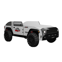 Overlander Black/White Car Bed - Ornate Home