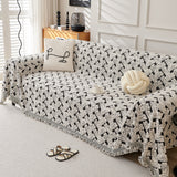 Oversized Reversible Couch Covers Sheet Blanket, L-Shape U-Shaped Sectional Protector for Cats Dogs - Ornate Home