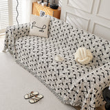 Oversized Reversible Couch Covers Sheet Blanket, L-Shape U-Shaped Sectional Protector for Cats Dogs - Ornate Home
