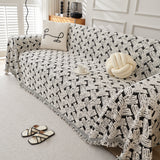 Oversized Reversible Couch Covers Sheet Blanket, L-Shape U-Shaped Sectional Protector for Cats Dogs - Ornate Home