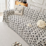 Oversized Reversible Couch Covers Sheet Blanket, L-Shape U-Shaped Sectional Protector for Cats Dogs - Ornate Home