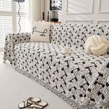 Oversized Reversible Couch Covers Sheet Blanket, L-Shape U-Shaped Sectional Protector for Cats Dogs - Ornate Home