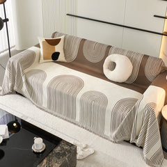 Oversized Sofa Throw Blanket, Couch Protector Throw for Stylish Home Protection - Ornate Home