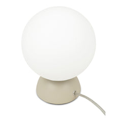 Ovi Soft Beige Table Lamp - Ornate Home