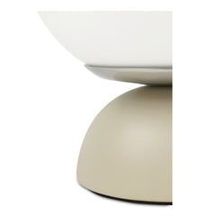 Ovi Soft Beige Table Lamp - Ornate Home