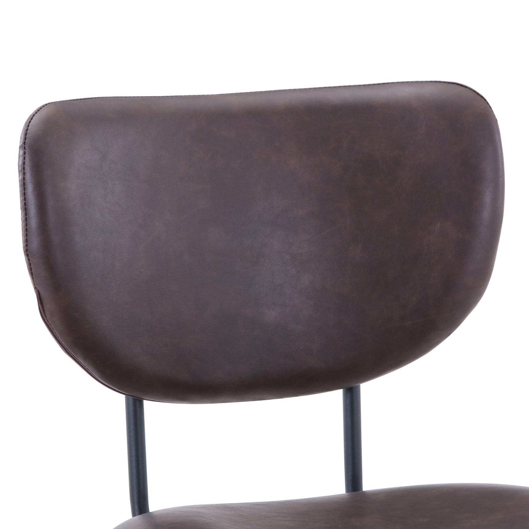 Owen Dark Brown Uph Stool (Set of 2) - Ornate Home