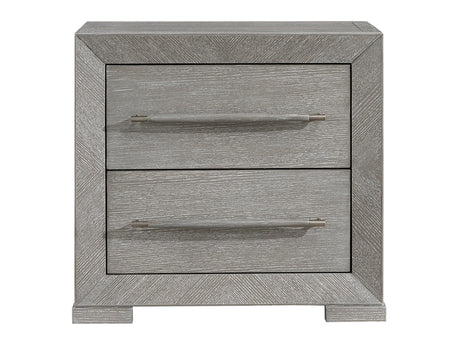 Owen Gray Nightstand - Ornate Home