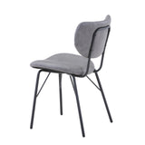 Owen Grey Uph Chair (Set of 2) - Ornate Home