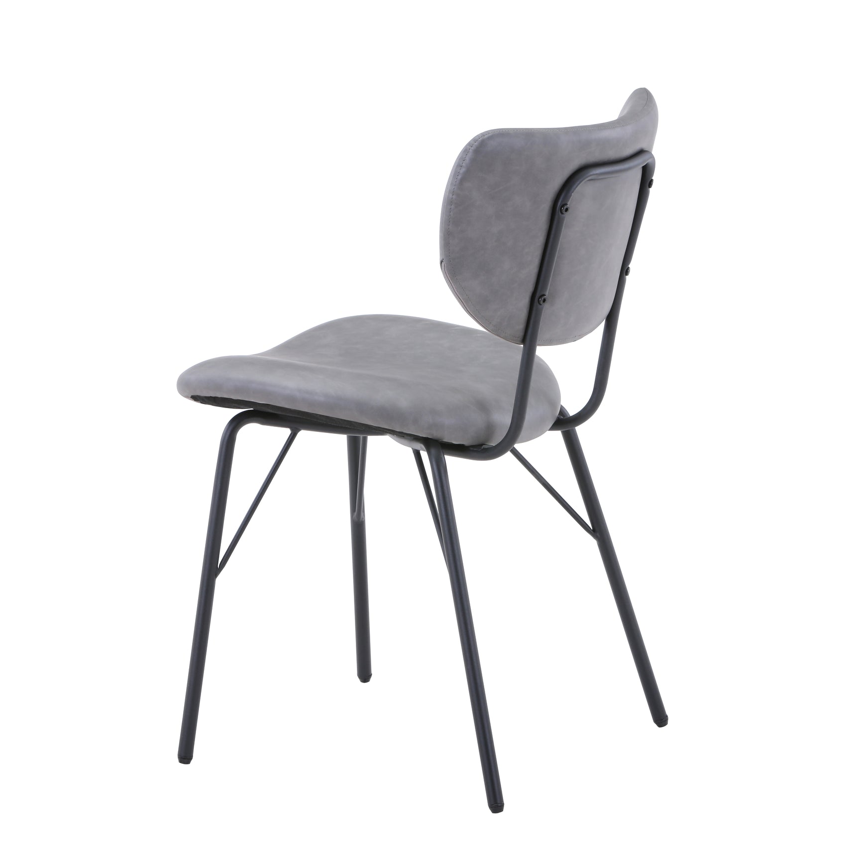 Owen Grey Uph Chair (Set of 2) - Ornate Home