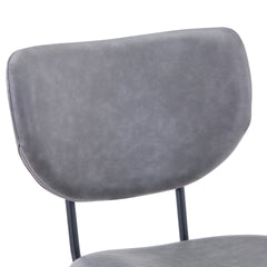 Owen Grey Uph Stool (Set of 2) - Ornate Home