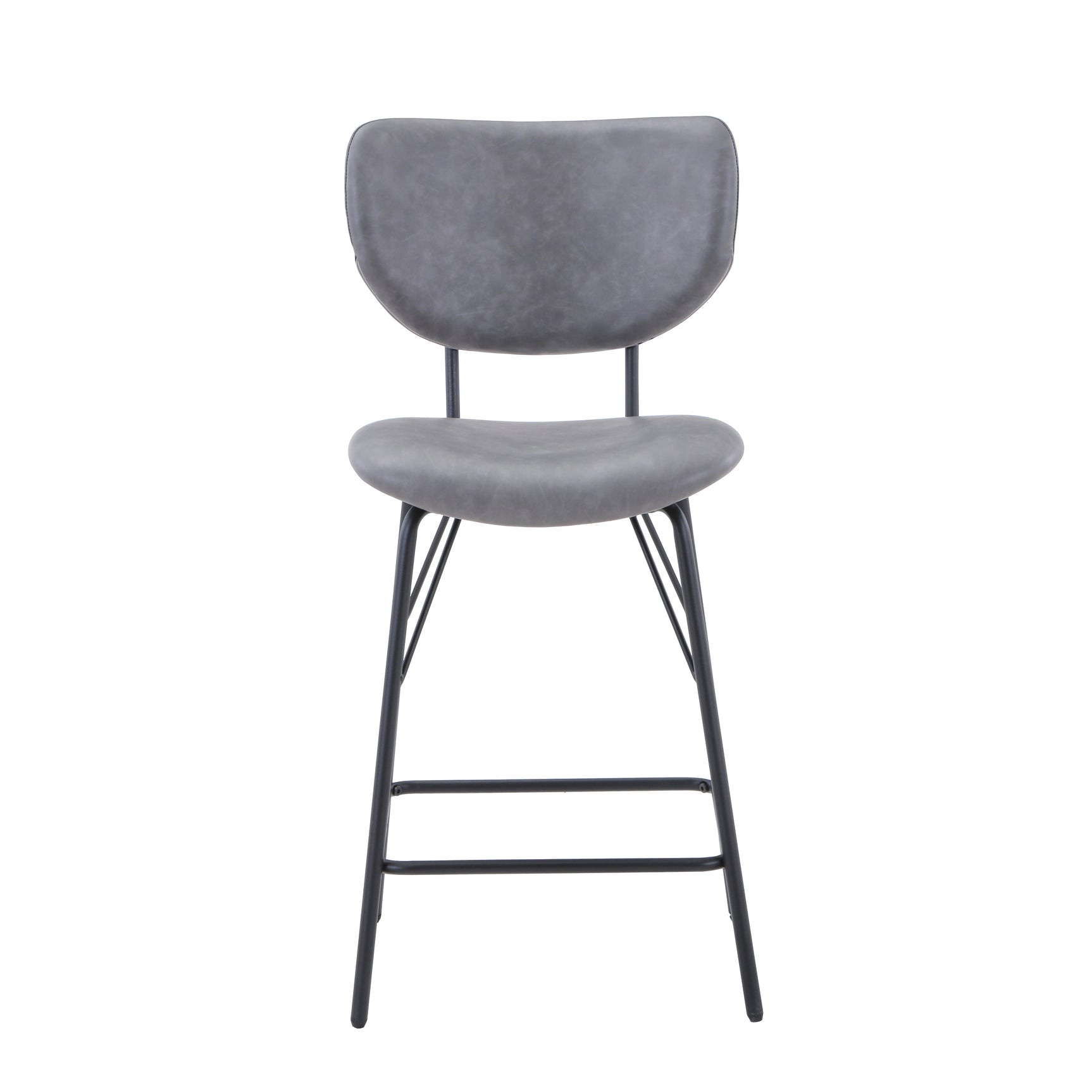 Owen Grey Uph Stool (Set of 2) - Ornate Home