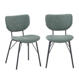 Owen Jade Uph Chair (Set of 2) - Ornate Home