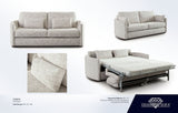 Owen Oat Fabric Sleeper Sofa - Ornate Home
