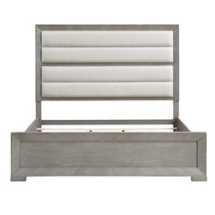 Owen Silver Queen Bed - Ornate Home