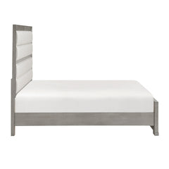 Owen Silver Queen Bed - Ornate Home