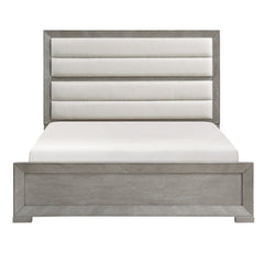 Owen Silver Queen Bed - Ornate Home
