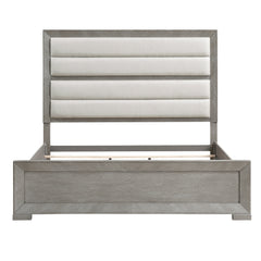 Owen Silver Queen Bed - Ornate Home