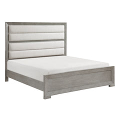 Owen Silver Queen Bed - Ornate Home