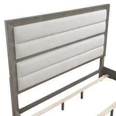 Owen Silver Queen Bed - Ornate Home