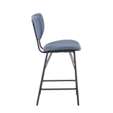 Owen Slate Uph Stool (Set of 2) - Ornate Home