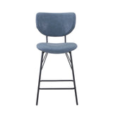 Owen Slate Uph Stool (Set of 2) - Ornate Home