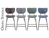 Owen Slate Uph Stool (Set of 2) - Ornate Home