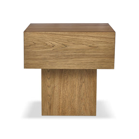 Owens Brown/Natural Wood Side Table - Ornate Home