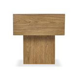 Owens Brown/Natural Wood Side Table - Ornate Home