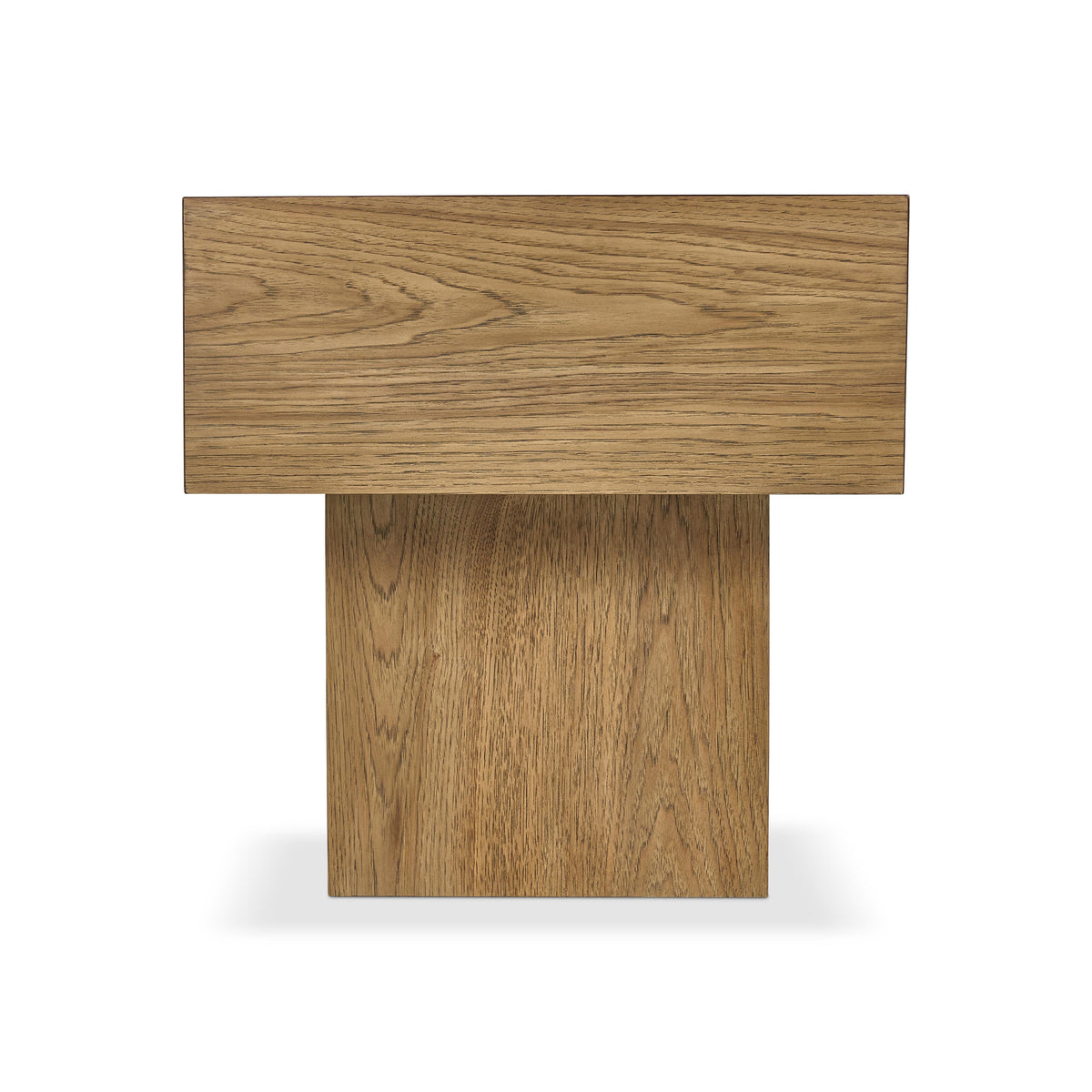 Owens Brown/Natural Wood Side Table - Ornate Home