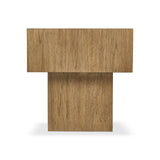 Owens Brown/Natural Wood Side Table - Ornate Home